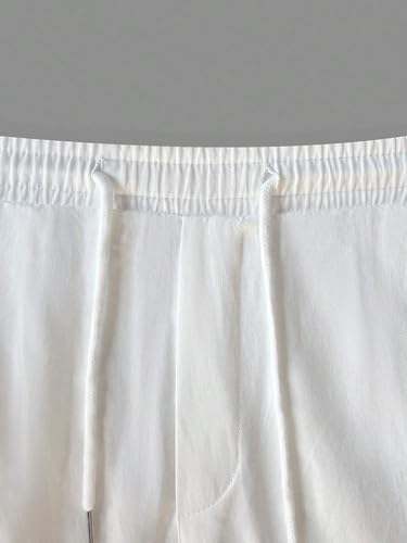 ZAFUL Men‘s Cargo Work Pants Straight Fit Zipper Joggers Pants Casual Tactical Trousers with Muilt Pockets4