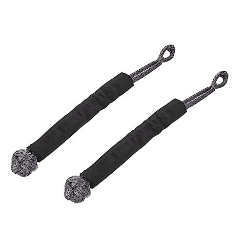 Manille en corde à nœuds HEMOTON manille résistante portable extérieur 2pcs