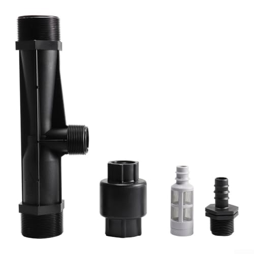 Venturi Mélangeur d'engrais pour systèmes d'irrigation goutte à goutte, applicateur d'engrais de 5,1 cm, dispositif de pression différentielle en plastique pour jardin et agriculture