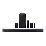 SAMSUNG HW-Q910D 9.1.2 ch Soundbar w/Dolby Audio, Surround Sound Expansion, Adaptive Sound, Wireless Subwoofer, 2024