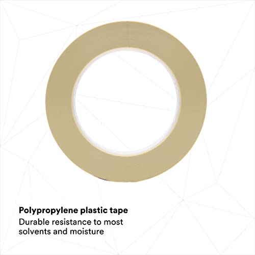 Image of 3M Scotch Fine Line Tape 218, High-Performance, Polypropylene Plastic, Instant Adhesion, Moisture and Solvent Resistant, Green Color, 4 in x 60 yd, 5.0 mil, 8 /Case