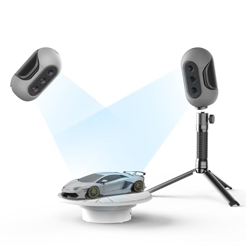 Scanner 3D PrÃ©cision de 0,05 mm et rÃ©solution de 0,1 mm, vitesse de numÃ©risation de 10 FPS, numÃ©risation du visage et du corps pour l'impression 3D - [Kit Premium Mole 3DMakerpro]