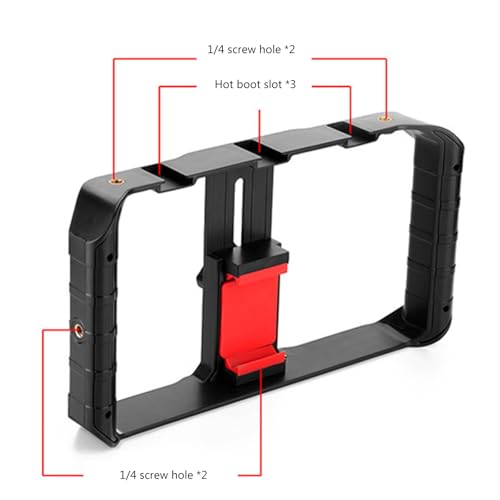 Support vidéo portatif smartphone streaming direct ABS léger