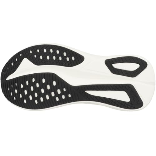 HOKA Hoka Women's Mach 7 Sneaker, Black/White, 8