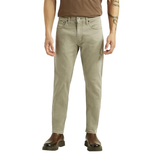 Image of Men's 512 Light-Grey Slim Tapered fit mid Rise Jeans