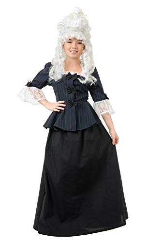 Rubies Child's Charades Colonial Girl Costume Dress, Large
