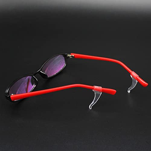 Androxeda 16 paires Crochets d'oreille de Lunettes Retenue de Lunettes Support Antidérapant Confortable de Silicone pour des Verres pour la Pointe de Temple de Lunettes de Sport - Image 7