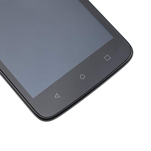 Image of LCD Touch Digitizer Screen Assembly with Frame Replacement for Motorola Moto C Black