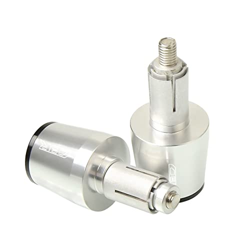 Embouts de barre CNC anodisés argent pour Honda CBR600RR et CB500F