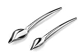 Dcrt Deco Spoon Multi-use Precision Chef Culinary Drawing Spoons for Decorating Plates, set of 2