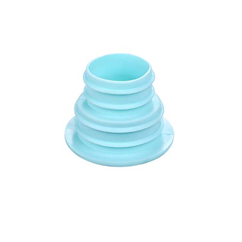 Anillo de sellado para desagüe de silicona AKOAK azul y rosa