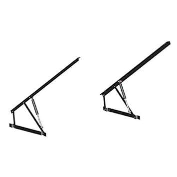 EBCO Hydraulic PRO-Lift Bed Fitting Easy FIT - Extended ARM Heavy Duty (5 to 6 FEET Bed Hydraulic Gas Lift Hydraulic Heavy Duty 150 KG) Pack of 1 Set