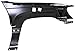 Evan Fischer Front Driver Side Fender Compatible with 1999-2004 Jeep Grand Cherokee Primed Steel