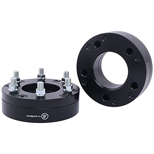 VLAOSCHI 4X Black 5x4.75 to 6x5.5 Wheel Adapters 2 Inch with M12x1.5 Studs by VLAOSCHI - Image 7