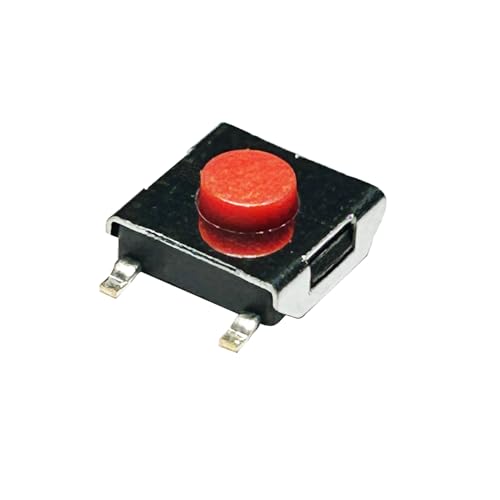Interruptor táctil SMT 6x6x3.7 mm de 4 pines para placas electrónicas pack de 20 unidades 2