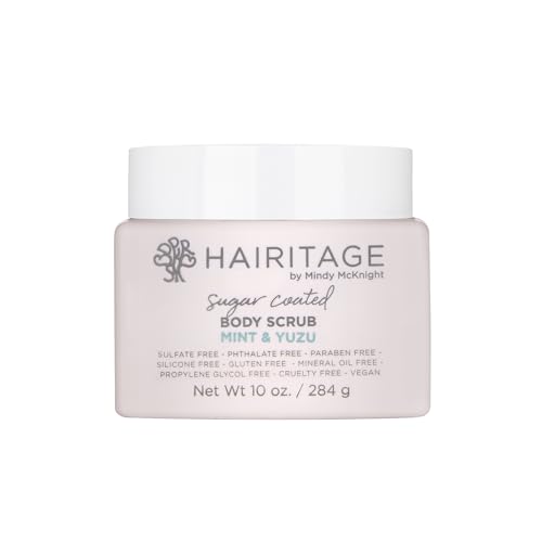 Hairitage Sugar Coated Mint & Yuzu Scented Exfoliating Body Scrub cover