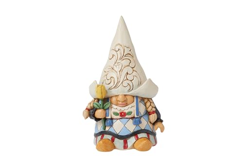 Enesco Jim Shore Heartwood Creek Gnomes Around The World Dutch