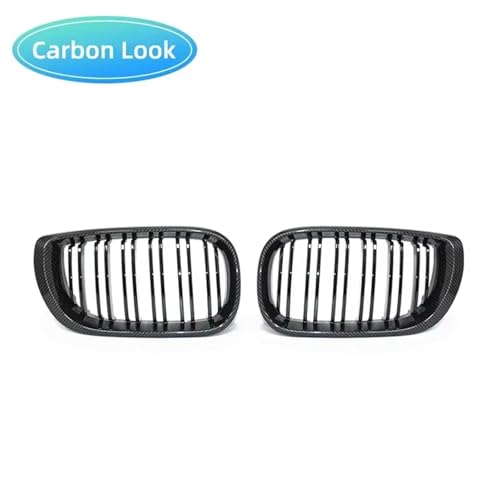 Calandre Noir Brillant pour BMW E46 Berline Design Large Modifié 2002-2005