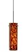 Besa 1XC-493018-LED-BR Contemporary Modern One Light Pendant from Copa Collection in Bronze / Dark Finish,