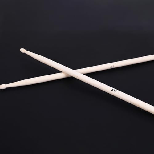 Baquetas de madera para batería 2 pares 41 cm beige miniatura 6