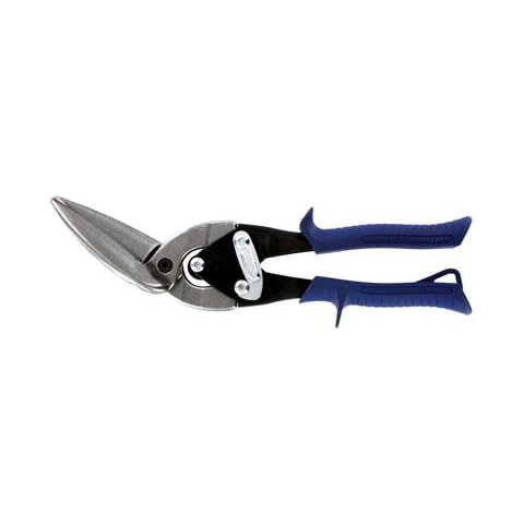 MIDWEST Power Cutters Long Cut Snip - Straight Cut Offset Tin Cutting Shears with Forged Blade & KUSH'N-POWER Comfort Grips - MWT-6516. Sold as 3 Pack Cover