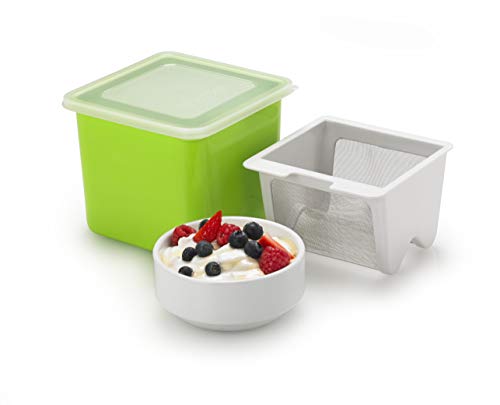 Cuisipro Yogurt Cheese Maker, Green - Thumbnail 2
