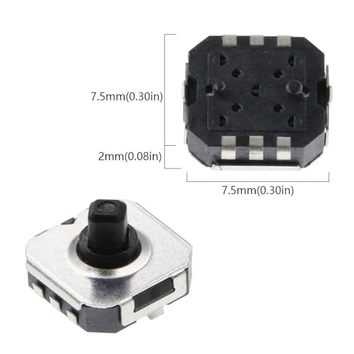 Interrupteur à cinq voies 7X7 SMD avec navigation multidirectionnelle fluide
