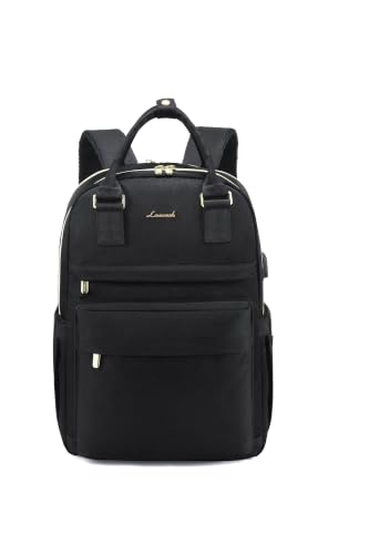 Image of LOVEVOOK Backpack purse for Women, 15 Inch Laptop backpack Cute Waterproof Backpacks Stylish Travel Bags Vintage Daypacks for College Work Party