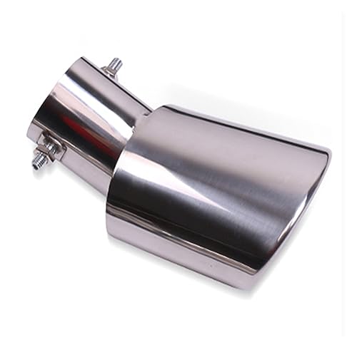 排気管 CHR ため CHR 2016 2017 2018 2019 車のステンレス鋼の排気マフラー先端アクセサリー(銀)