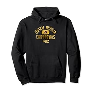 Central Michigan Chippewas 1892 Vintage Pullover Hoodie