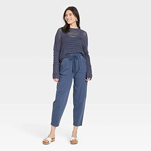 Universal Thread Women's High-Rise Pull-On Tapered Knit Pants -3