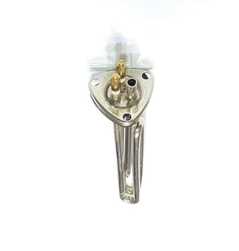 Geyser Heating Element (2000W, TIKONA Copper) & Thermostat (7 Inch, 20A) Combo Kit - Universal SUITABLE for Racold, Crompton, V Guard