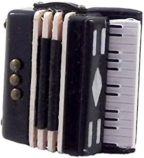Melody Jane Jane Dollhouse Accordion 1:12 Miniature Instrument Music Room Accessory