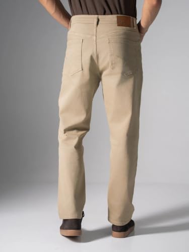Image of The Pant Project Relaxed Fit Stretchable Jeans for Men | Mens Stylish Denim Cotton Pants