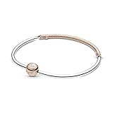 Starte Deine nächste Charm Kollektion mit diesem stylishen Armband mit einer ganz besonderen Oberflächentextur