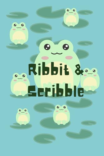 Frog Notebook And Doodle Book Encourages imaginative thinking, storytelling, and artistic expression: Great for early writers, d