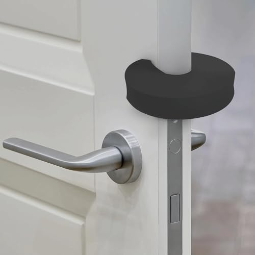 Catelves 6 Stück Klemmschutz für Türen Kinder, Türstopper kinder Schwarz, Türstopper Baby Schaumstoff, Tür Klemmschutz, Fensterstopper, Türstopper Klinke, Türstopper Tür zum Schutz Kleiner Kinderhände