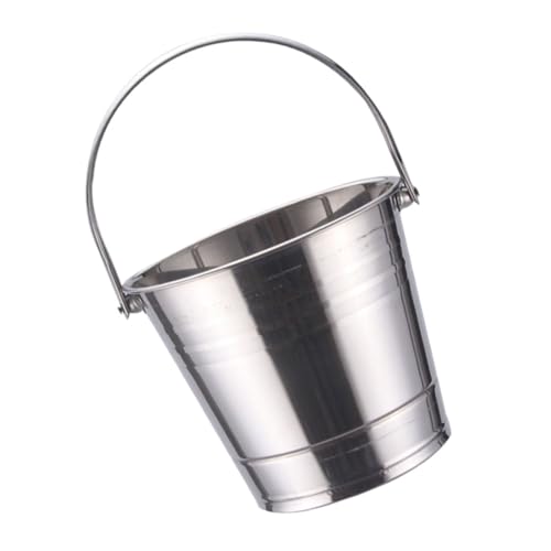 Sosoport 1Pieza Champán Inoxidable Asa Resistente para Fiestas y Bares para Enfriar y Bebidas