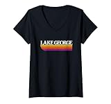 Photo Gallery donna grafica retrò lake george new york - lake george ny maglietta con collo a v Photo Gallery donna grafica retrò lake george new york - lake george ny maglietta con collo a v