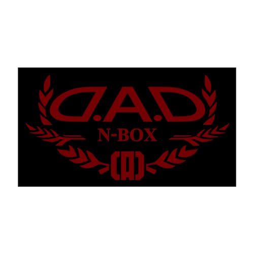 �M�����\�� DAD �I�[�g���f���X�e�b�J�[ N-BOX (���b�h) ST109-03-04 D.A.D AUTO MODEL STICKER