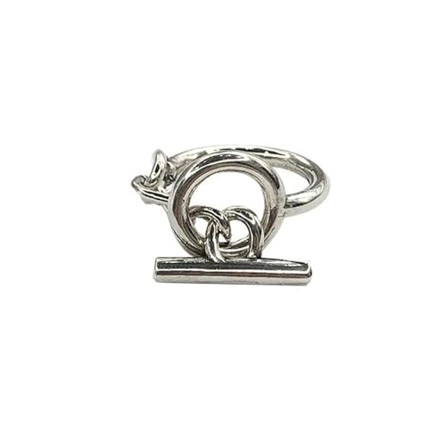GWSGSFAS Bague Ronde Ajustable en Argent Sterling 925 pour Femmes et Hommes, Bijou de Luxe esthétique.