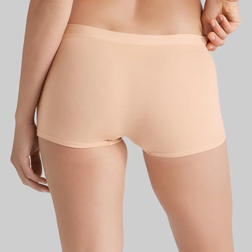 Tommy John Women's Underwear, Boyshort Panties, Cool Cotton Fabric, 3 Pack3
