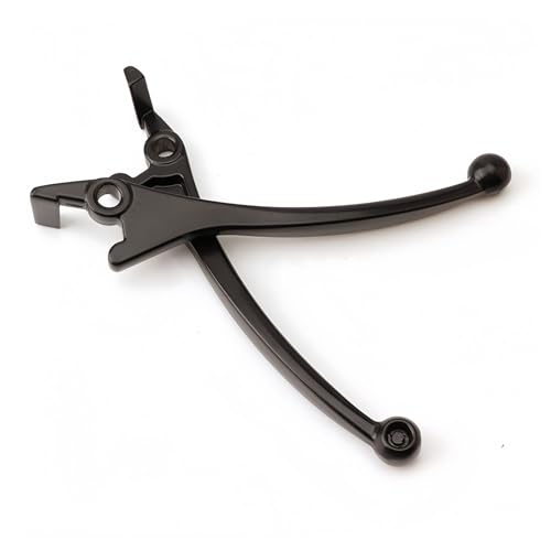 Manija de embrague izquierda plateada universal para motocicletas 2