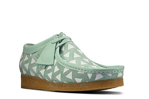 Clarks Men's Wallabee Shoes Made in Portugal Mint Suede US
