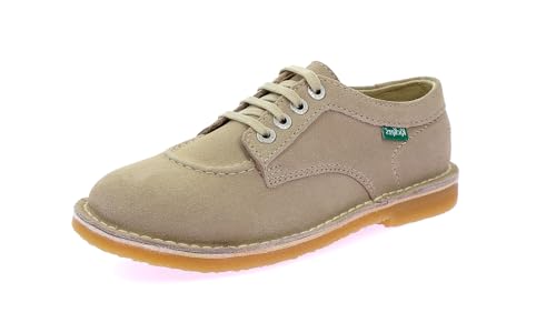 Kickers Karma, Derbies Femme, Beige Clair, 37