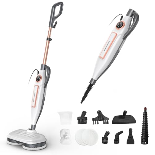 Image of DEVOAC VM6 Scrubbing Steam Mop with Rotating Mop Pads