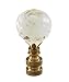 Multi-Faceted Swarovski Crystal Ball Lamp Shade Finial