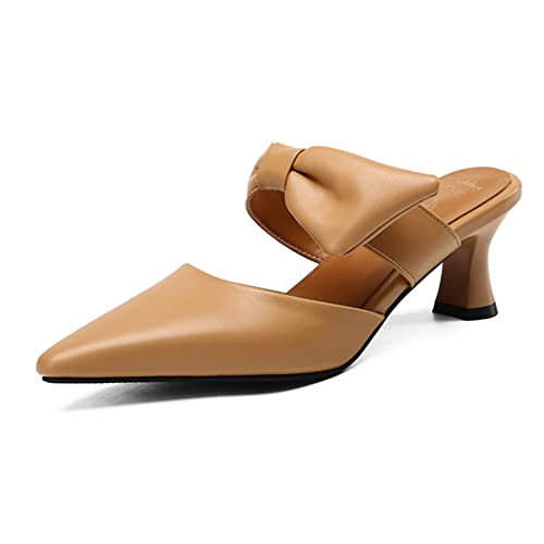 MRKEWUNEY Fashion Womens Mules Sandals Eu32-48