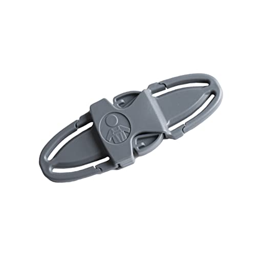 Seat Chest Harness Clip Car Seat Safety Belt Clip Buckle Lock Stroller Chest Clip Universal Replacement For Kids Trend Adjustable Guard (Gray) #TOP1