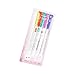 Retractable Marker Pen with Soft Tones Wide and Fine Tip Portable Design Study Writing Essential Tool Gift Ergonomic Fluorescent Pen Visual Fatigue Reduction